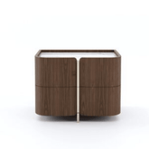 Trueliving Square Brown Side Console Table With Drawer H 24" x W 36" x D 12"